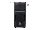 Thermaltake Versa H21 Mid Tower Computer Case with USB 3.0 and All-Black