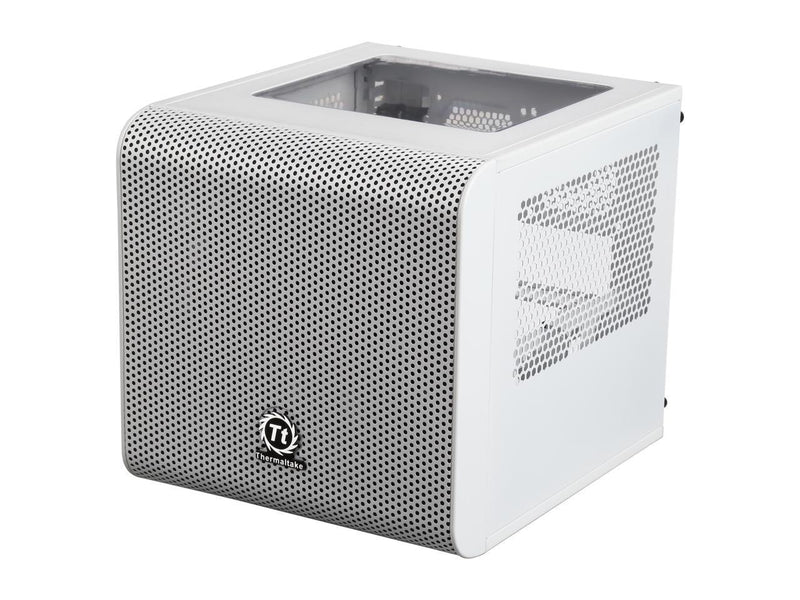 Thermaltake Core V1 Snow Edition SPCC Mini ITX Cube Computer
