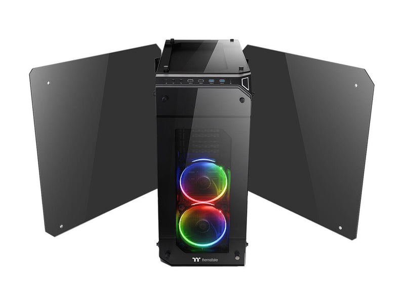 Thermaltake View 71 RGB 4-Sided Tempered Glass Vertical GPU Modular E-ATX