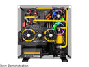 Thermaltake Core P3 ATX Tempered Glass Gaming Computer Case Chassis, Open