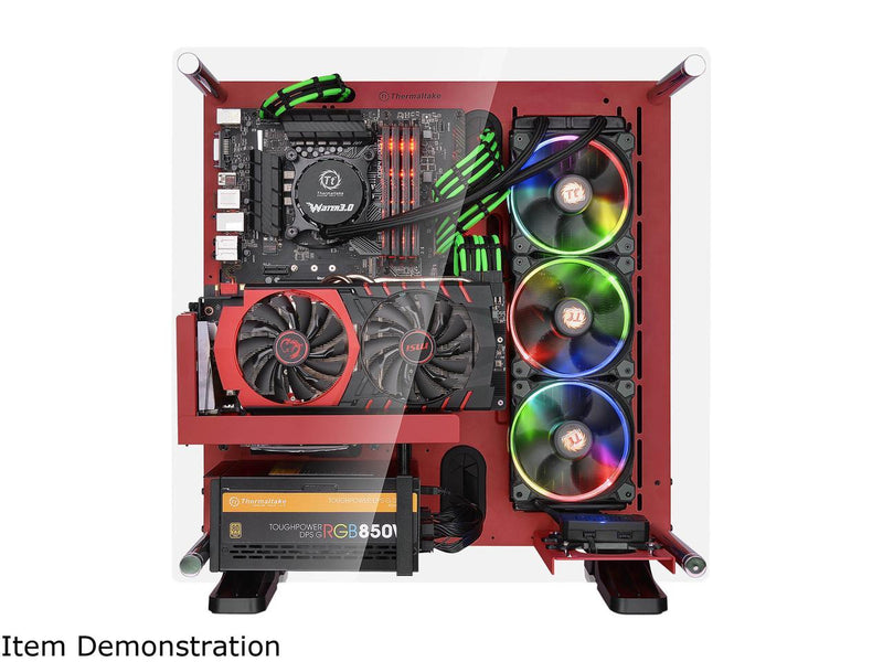 Thermaltake Core P3 ATX Tempered Glass Gaming Computer Case Chassis, Open