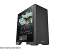 Thermaltake TT Premium S300 TG Black CA-1P5-00M1WN-00 Black SPCC / Tempered
