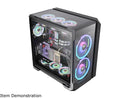 Thermaltake View 51 Motherboard Sync ARGB E-ATX Full Tower Gaming Computer