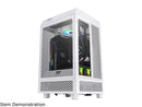Thermaltake Tower 100 Snow Edition Tempered Glass Type-C (USB 3.1 Gen