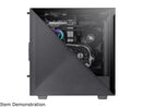 Thermaltake Divider 300 Triangular Tempered Glass Type-C (USB 3.1 Gen