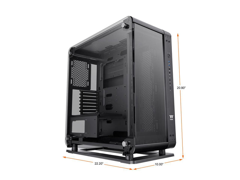 Thermaltake The Core P6 TG Black Edition transformable ATX Mid Tower Fully