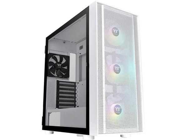 Thermaltake H570 TG CA-1T9-00M6WN-00 White SPCC / Tempered Glass ATX Mid Tower