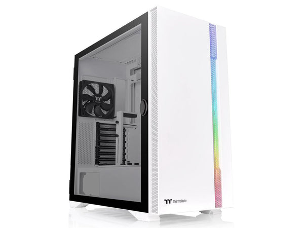 Thermaltake H700 TG Snow CA-1Y1-00M6WN-00 White SPCC / Tempered Glass ATX Mid