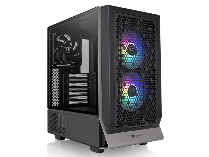 Thermaltake Ceres 300 Black Mid Tower E-ATX Computer Case With Tempered Glass