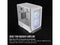 Thermaltake Ceres 300 Snow Edition Mid Tower E-ATX Computer Case With Tempered