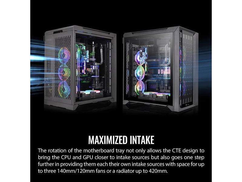 Thermaltake CTE C700 TG ARGB E-ATX Mid Tower Centralized Thermal Efficiency