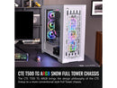 Thermaltake CTE T500 TG ARGB Snow E-ATX Full Tower with Centralized Thermal