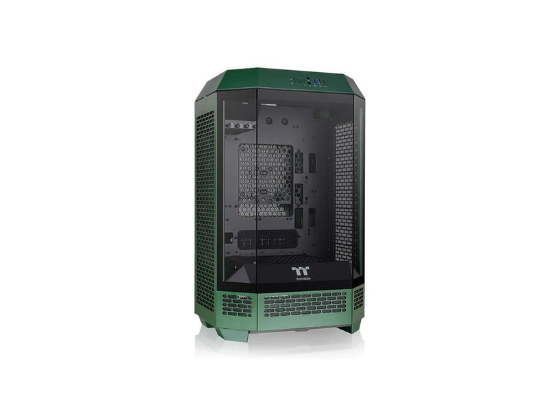 Thermaltake Tower 300 Racing Green Micro-ATX Case; 2x140mm CT Fan Included;