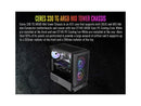 Thermaltake Ceres 330 TG ARGB Black Mid Tower E-ATX Case Supports