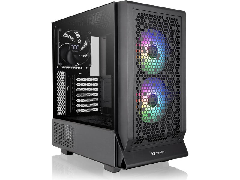 Thermaltake Ceres 330 TG ARGB Black Mid Tower E-ATX Case Supports