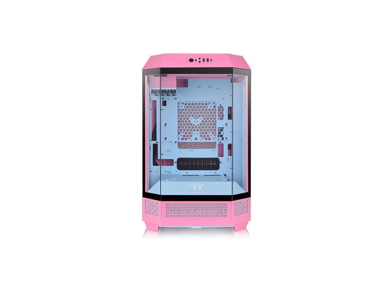 Tower 300 Bubble Pink Micro-ATX Case; 2x140mm CT Fan Included; Support Up to