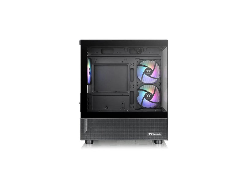 Thermaltake View 170 TG ARGB Black Micro-ATX Case; 3x120mm ARGB Fans included;