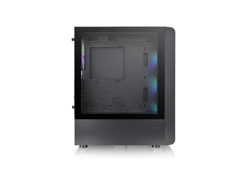 Thermaltake S200 Plus TG ARGB Black ATX Tempered Glass Mid Tower Gaming Computer