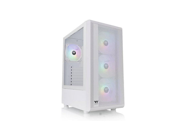 Thermaltake S200 Plus TG ARGB Snow ATX Tempered Glass Mid Tower Gaming Computer