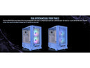 Thermaltake Ceres 350 MX Hydrangea Blue Mid Tower ATX Case; 3 Pre-installed ARGB