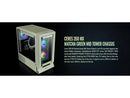 Thermaltake Ceres 350 MX Matcha Green Mid Tower ATX Case; 3 Pre-installed ARGB