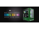 Thermaltake Ceres 350 MX Racing Green Mid Tower ATX Case; 3 Pre-installed ARGB