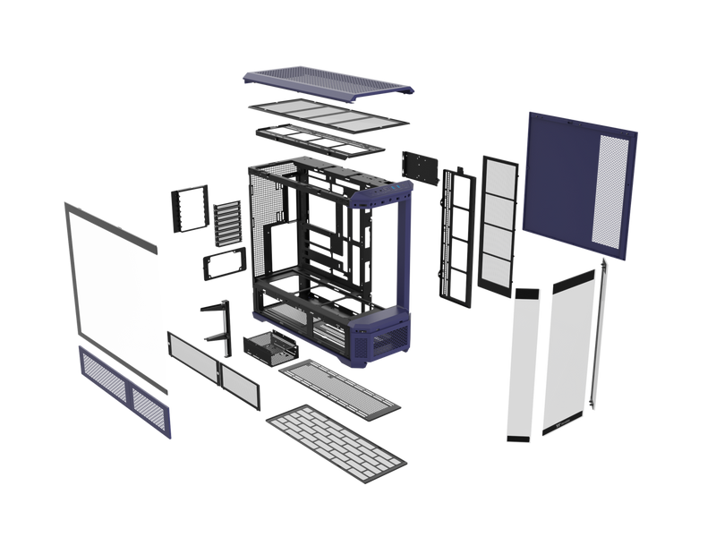 Thermaltake View 600 TG; Full Tower; 420mm Radiator Support; 480mm GPU