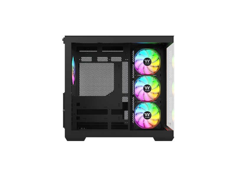 Thermaltake View 380 WS ARGB; Mid Tower Chassis; Side Wood Trim; 4x120mm ARGB