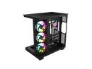 Thermaltake View 380 XL WS ARGB; Mid Tower Chassis; Side Wood Trim; 4x120mm ARGB