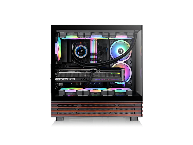 Thermaltake View 270 Plus WS ARGB; Mid Tower; 3x120mm Lite Fans Included; 360mm