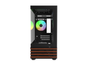 Thermaltake View 170 WS ARGB; Micro Chassis; Bottom Wood Trim; 3x120mm ARGB Lite