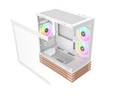 Thermaltake View 170 WS ARGB; Micro Chassis; Bottom Wood Trim; 3x120mm ARGB Lite