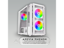 APEVIA Phenom-WH White Metal Micro ATX Computer case