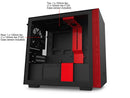 NZXT H210 - CA-H210B-BR - Mini-ITX PC Gaming Case - Front I/O USB Type-C