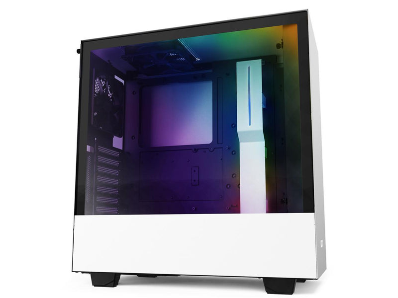 NZXT H510i - CA-H510i-W1 - Compact ATX Mid -Tower PC Gaming Case - Front