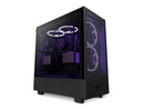 NZXT H5 Flow - All Black CC-H51FB-01 Black SGCC Steel, Tempered Glass ATX,