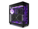 NZXT H6 FLOW RGB Compact Dual-Chamber Mid-Tower Airflow Case, Black, CC-H61FB-R1