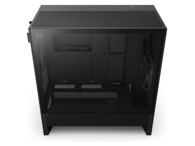 NZXT H Series H5 Flow 2024 Edition ATX Mid Tower Chassis All Black Color