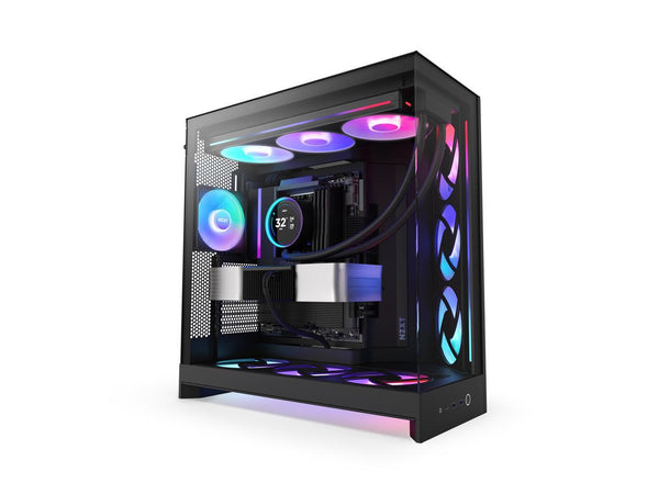 NZXT CM-H92FB-R1 Black tinted tempered glass Mid-Tower Case (Computer Cases -