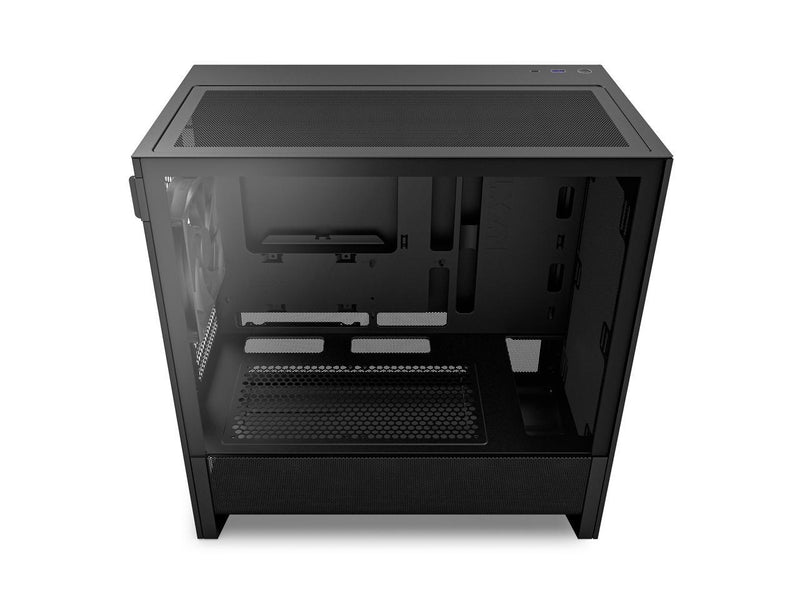 NZXT CC-H31FB-01 Black tinted tempered glass Micro ATX Cases Case  (Computer