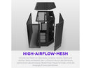 H6 (2026) Compact Dual-chamber ATX Case All Black