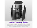 H6 (2026) Compact Dual-chamber ATX Case All Black
