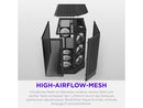 H6 RGB+ (2026) Compact Dual-chamber ATX Case - All Black