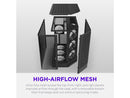 H6 RGB+ (2026) Compact Dual-chamber ATX Case - All Black