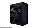 Rosewill ATX Full Tower Gaming PC Computer Case with Blue LED Fans, Supports