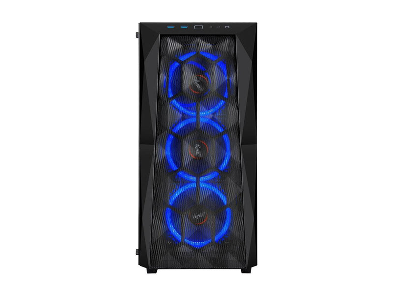 Rosewill SPECTRA X-Blue ATX Mid Tower Gaming PC Computer Case, Supports 240mm &