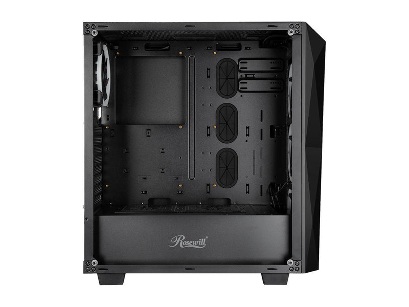 Rosewill SPECTRA X-Blue ATX Mid Tower Gaming PC Computer Case, Supports 240mm &