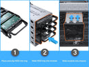 Rosewill 4U Server Chassis Rackmount Case | 8 3.5" HDD Bays, 3 5.25" Devices |