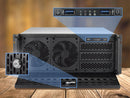 Rosewill 4U Server Chassis Rackmount Case | 8 3.5" HDD Bays, 3 5.25" Devices |