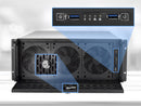 Rosewill 4U Server Chassis Rackmount Case | 15 3.5" HDD Bays | E-ATX Compatible